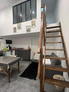 Petite maison de ville avec mezzanine